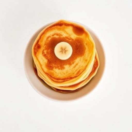 panqueca proteica de banana e aveia